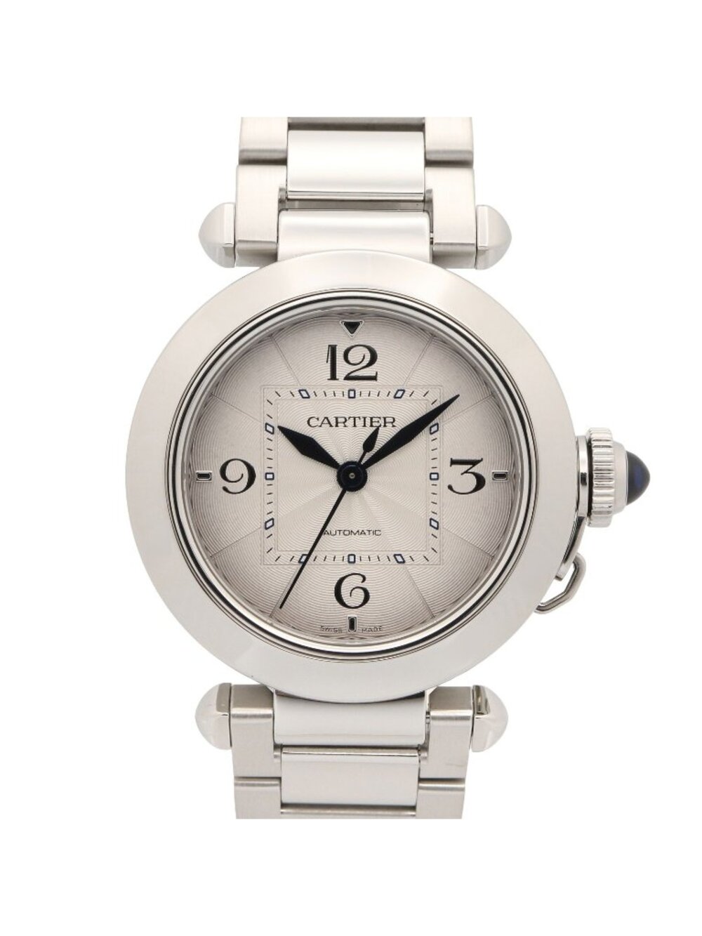 Cartier Watch Pasha de Cartier Boys Silver Stainless Steel